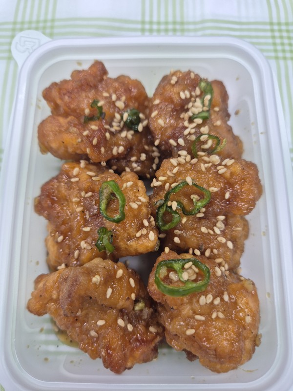 마늘소스치킨가라아게 ( 어린이 반찬 )