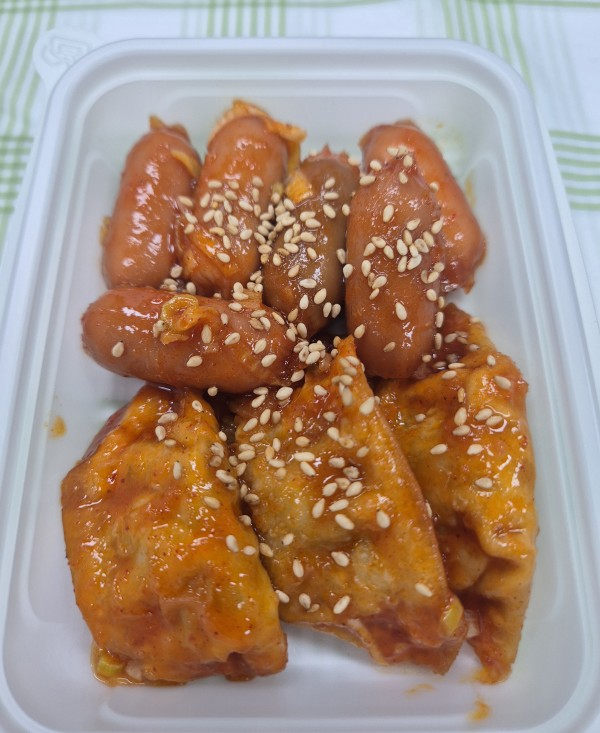 비엔나만두강정 (어린이 반찬)