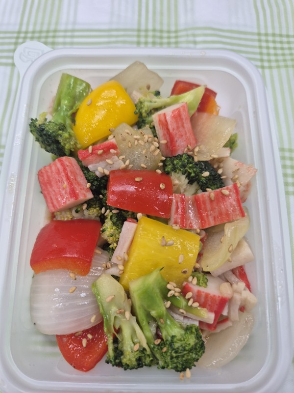 맛살브로콜리볶음