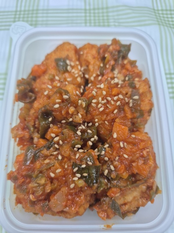 깐풍치킨너겟 (어린이 반찬)