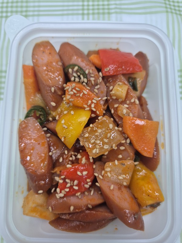 핫소시지볶음