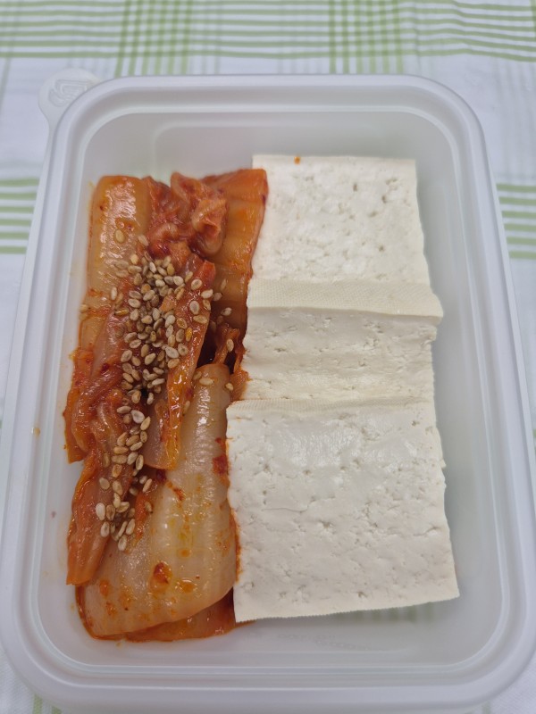 두부김치볶음