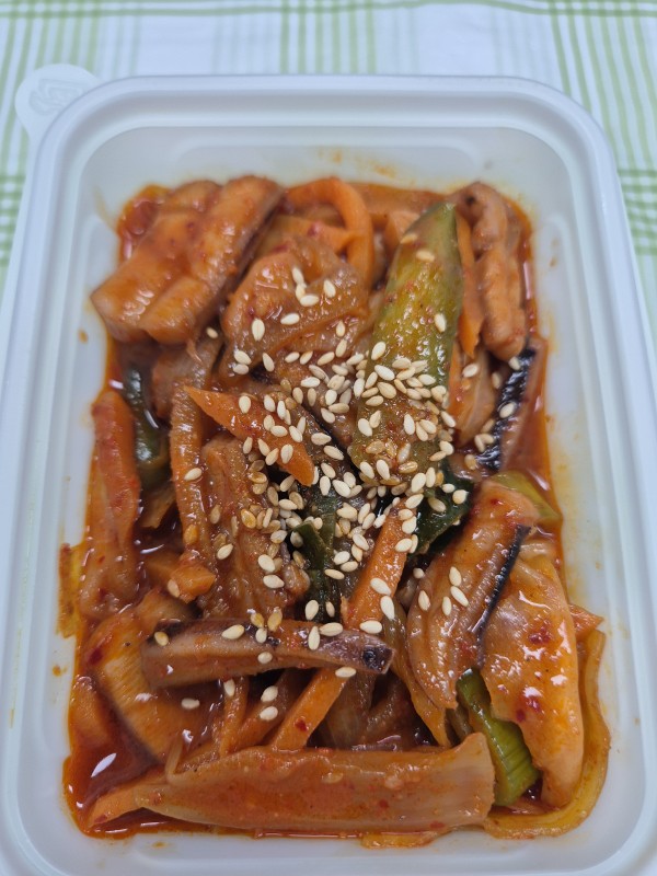오징어야채볶음