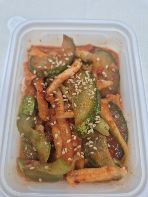 오이무말랭이무침