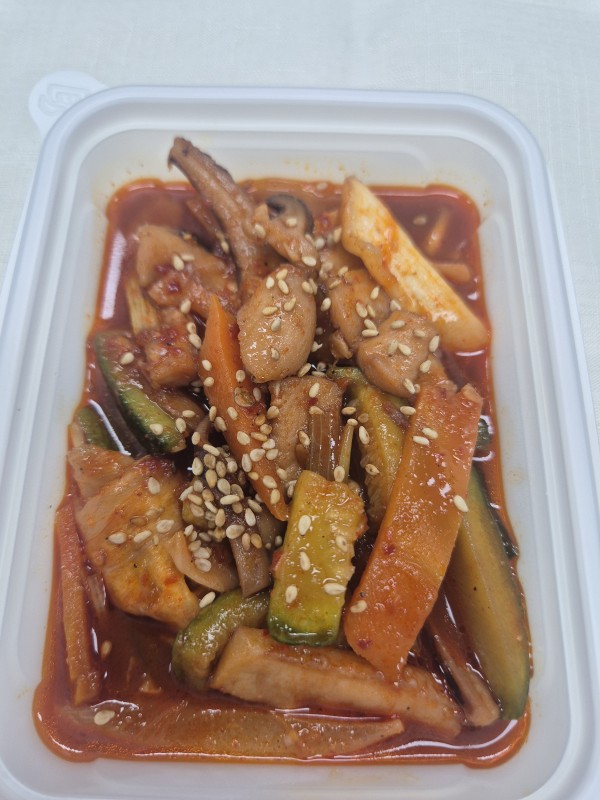 오징어야채볶음