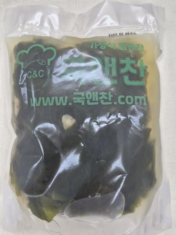 바지락미역국
