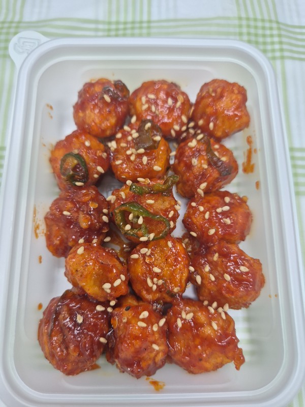 팝콘치킨강정 (어린이 반찬)