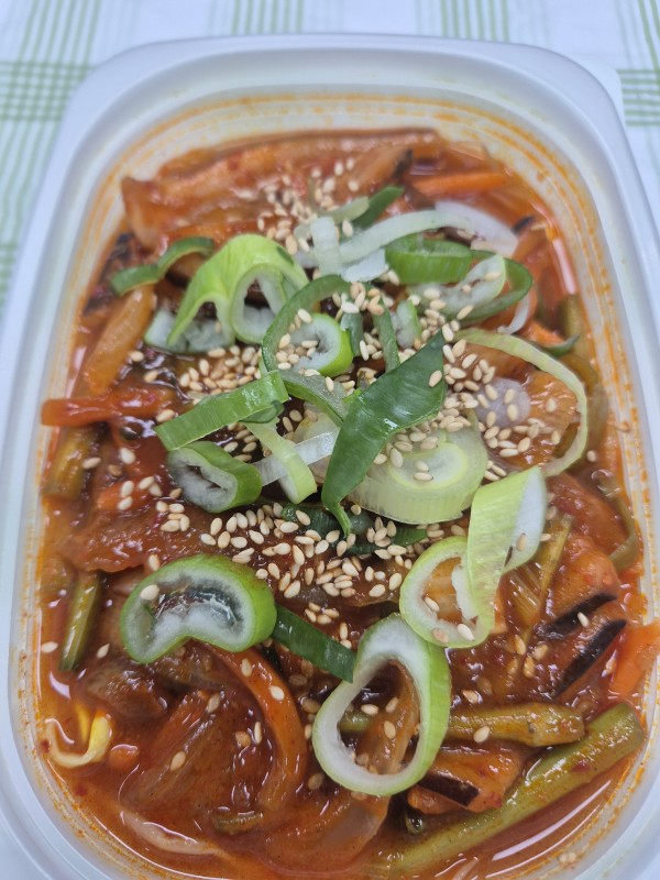 콩나물오징어볶음