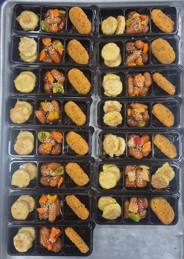 도시락 반찬 3종