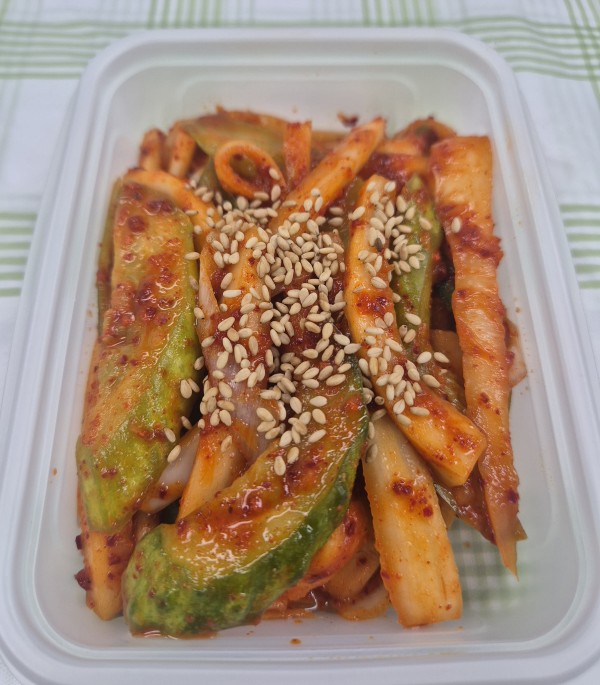 오이도라지무침