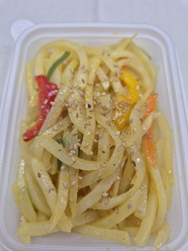 카레감자채볶음