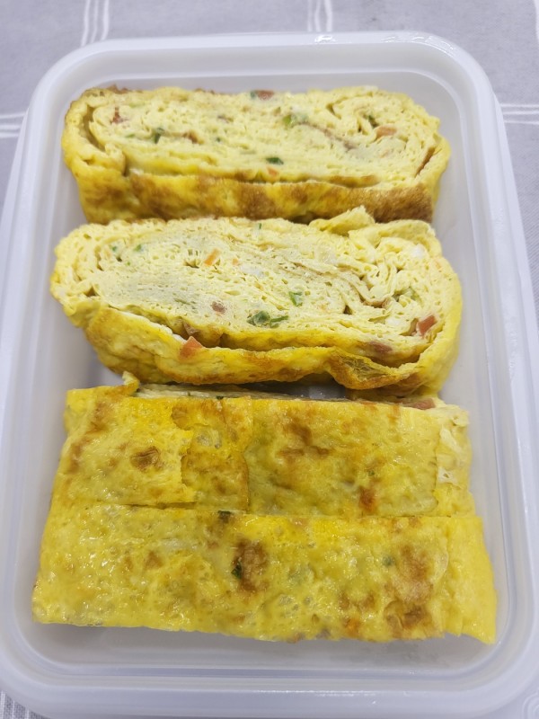 야채계란말이